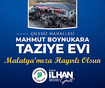 Yeşilyurt taziye evi