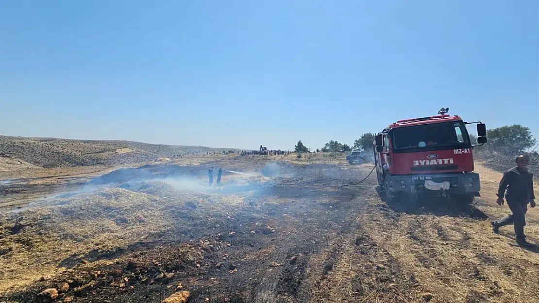 18 araç 105 personel ile yangına müdahale edildi