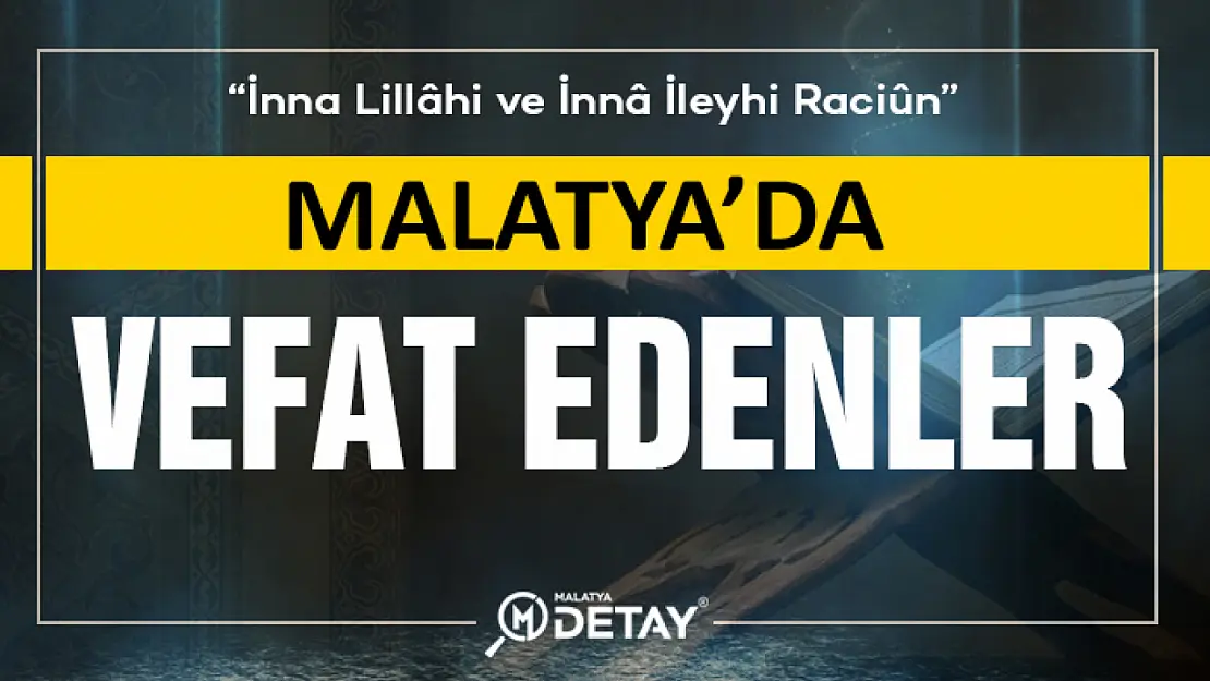 18 Temmuz Salı Günü Vefat Edenler