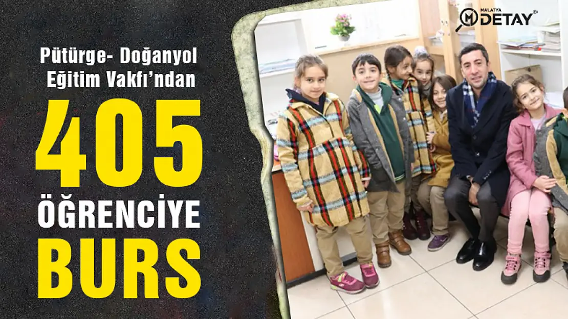 405 öğrenciye burs...