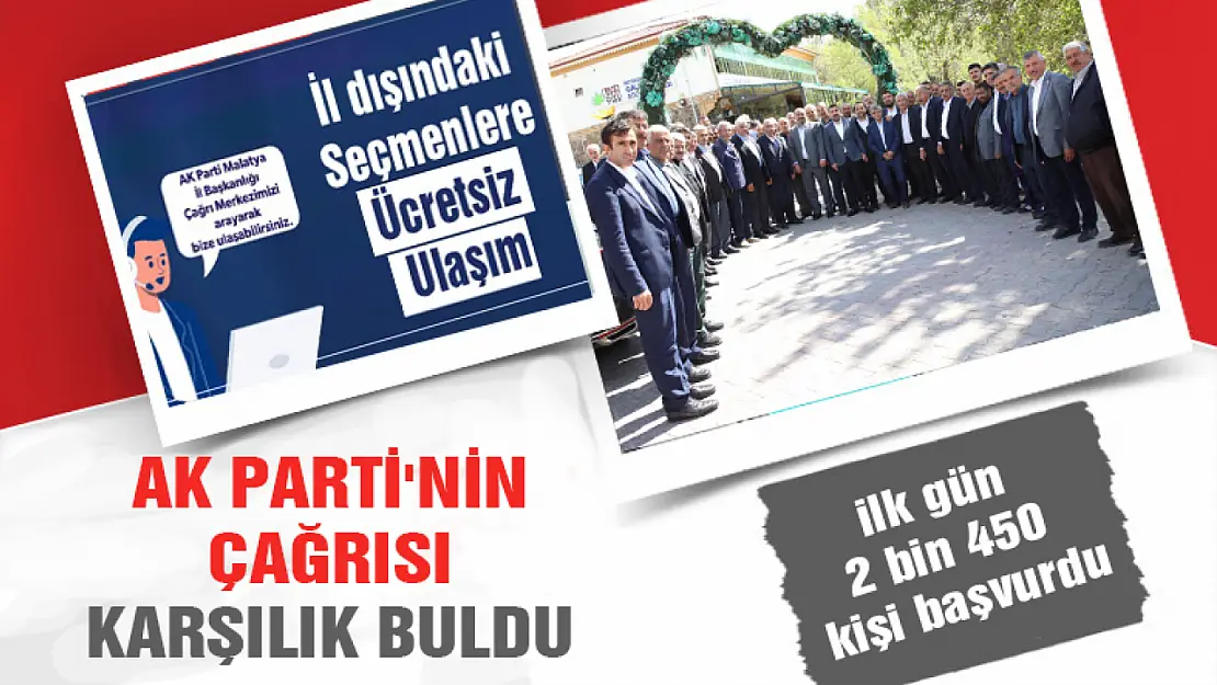 AK Parti'nin çağrısı karşılık buldu