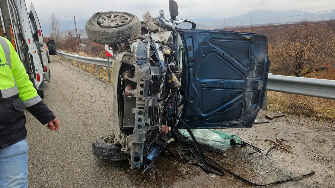 Akçadağ'da Trafik Kazası: 1 Yaralı