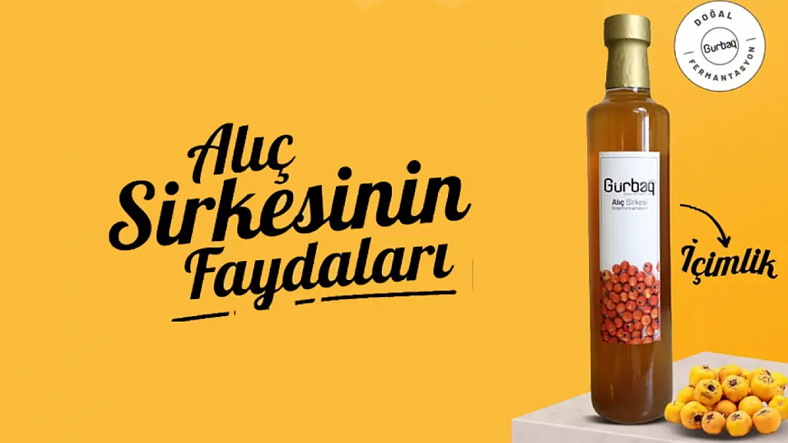 Alıç sirkesinin faydaları...