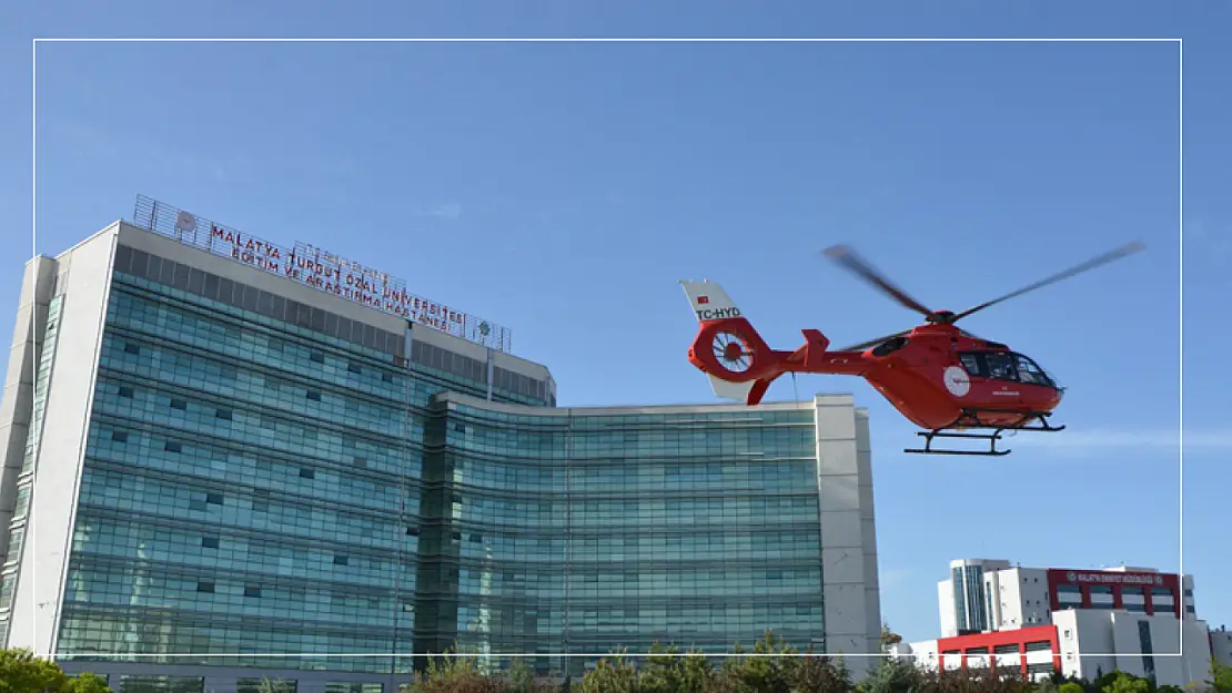 Ambulans Helikopter Hizmete Başladı