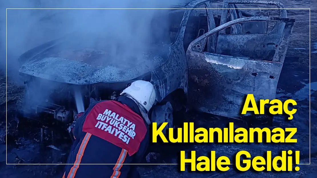 Araç Kullanılamaz Hale Geldi...