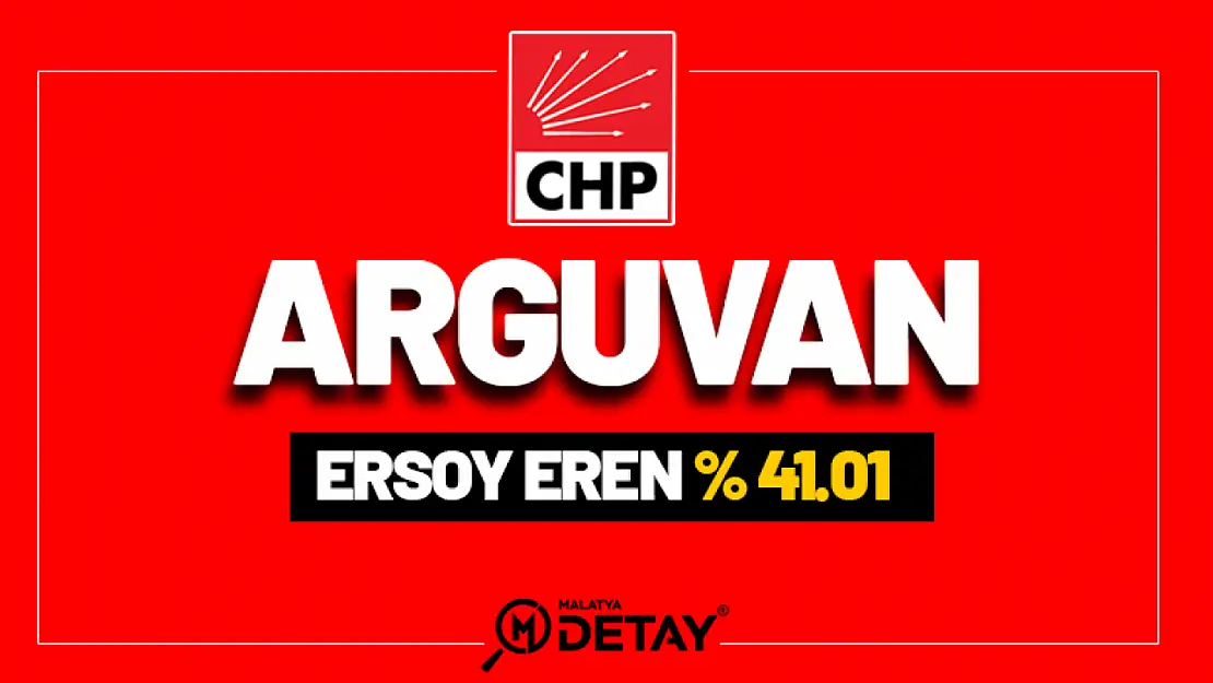 Arguvan'da CHP Kazandı...