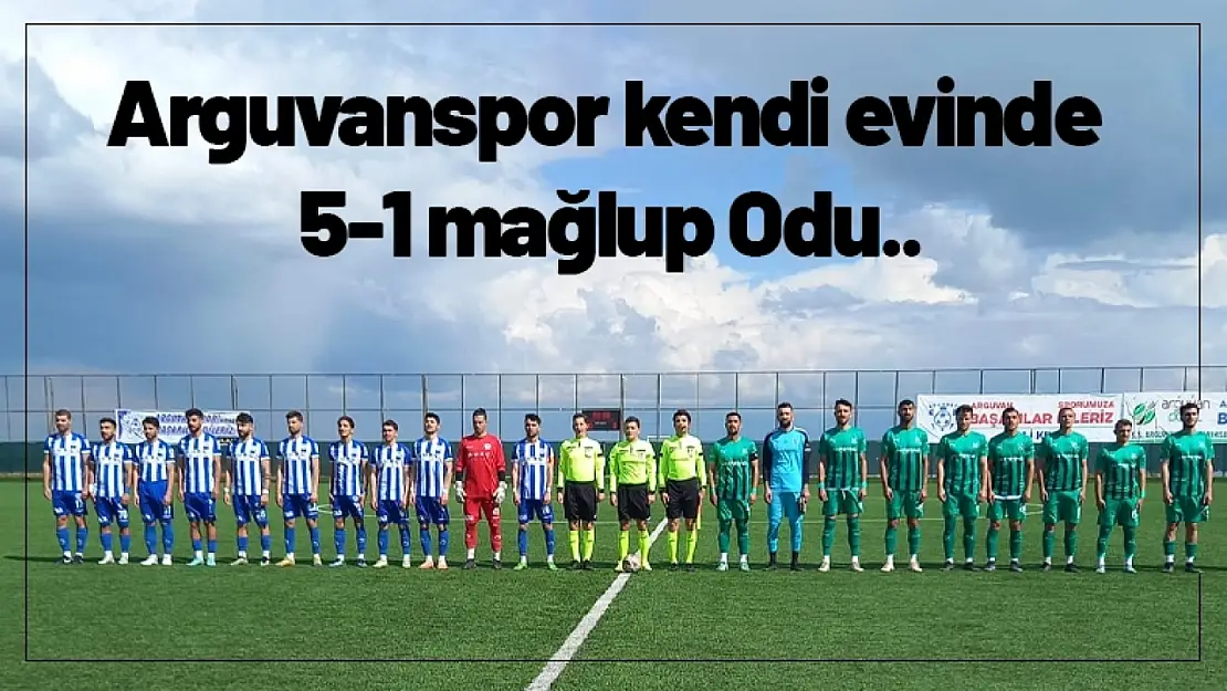 Arguvanspor, Kendi Evinde İnegöl Kafkaspor'a 5-1 Yenildi!