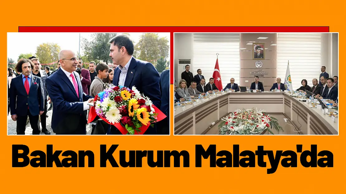 Bakan Murat Kurum Malatya'da