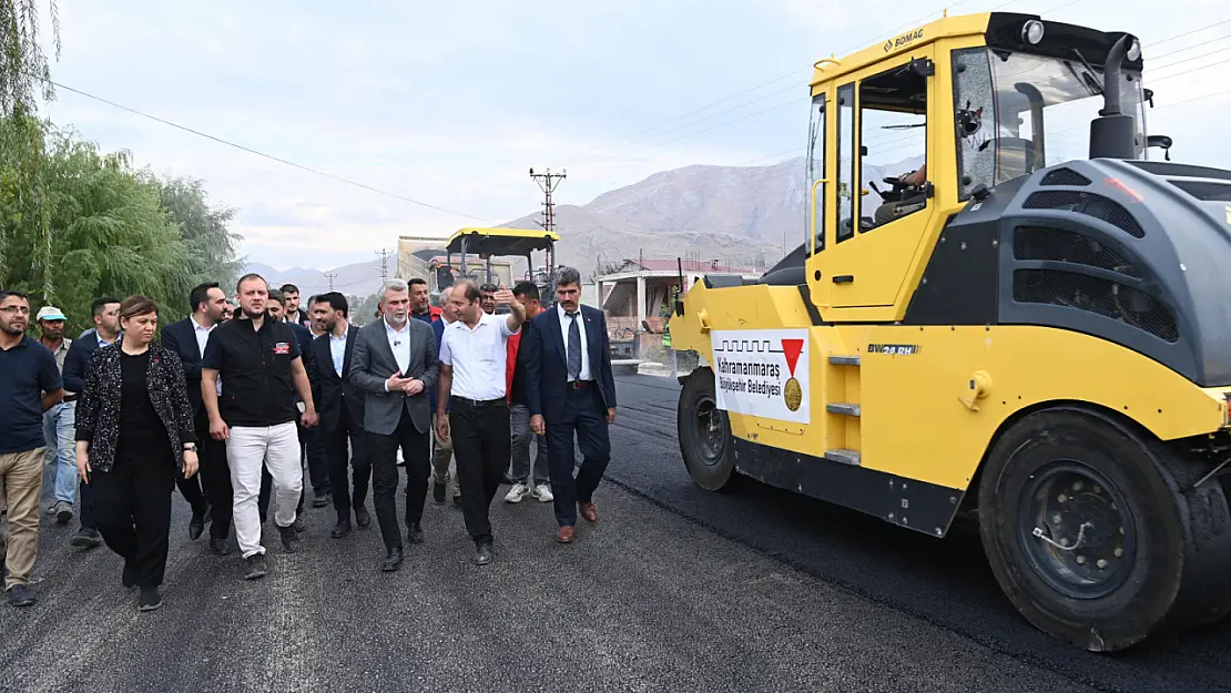 Başkan Görgel Talimat Verdi, Elbistan'da Asfalt Yatırımı 2 Katına Çıkarıldı