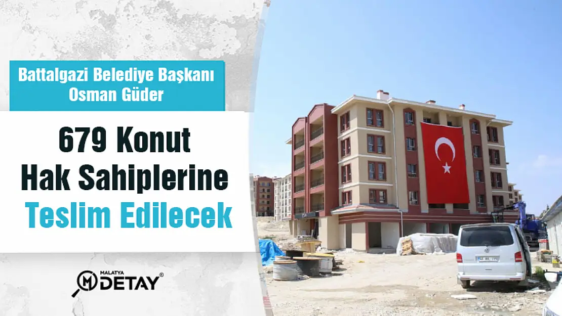 Başkan Güder: 679 konut hak sahiplerine teslim edilecek