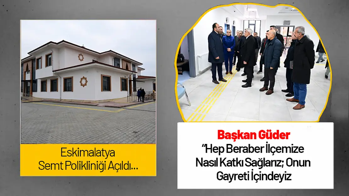 Başkan Güder: 'Hep Beraber İlçemize Nasıl Katkı Sağlarız Onun Gayreti İçindeyiz'