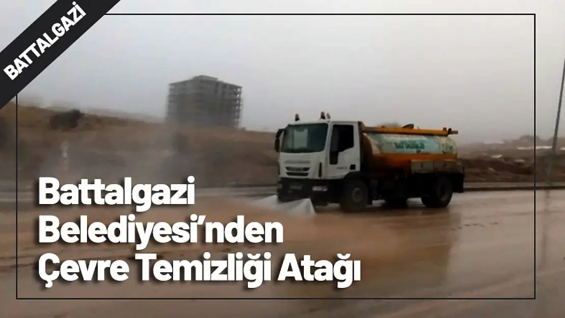 Battalgazi Belediyesi'nden Çevre Temizliği Atağı