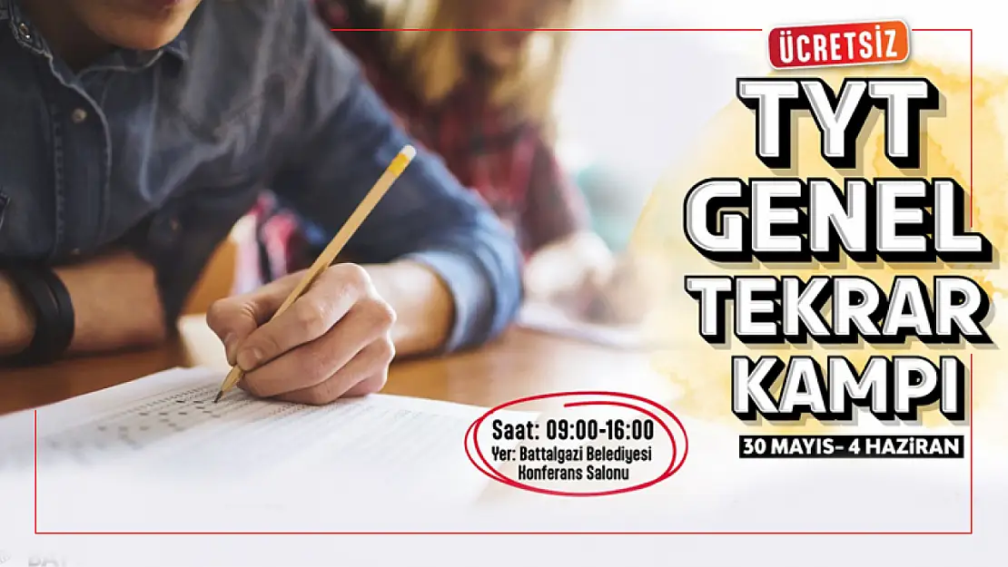 Battalgazi Belediyesi'nden Depremzede Öğrencilere Sınav Desteği