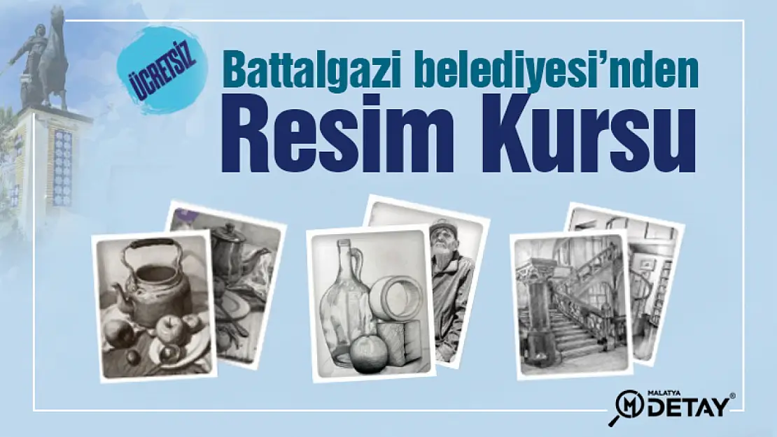 Battalgazi Belediyesi'nden Ücretsiz Resim kursu