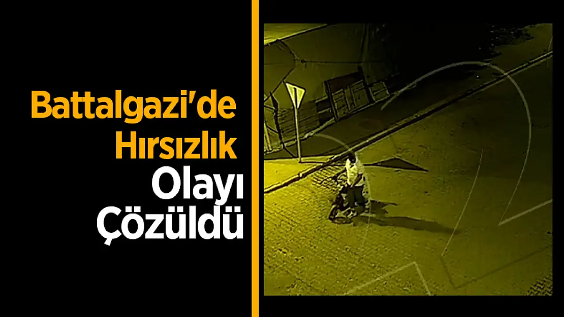 Battalgazi'de Hırsızlık Olayı Çözüldü...