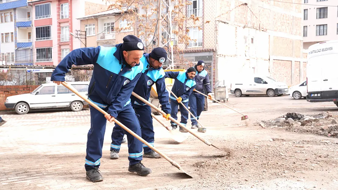 Battalgazi'de Yoğun Mesai: Yol Bakımı, Temizlik ve Denetimler Devam Ediyor