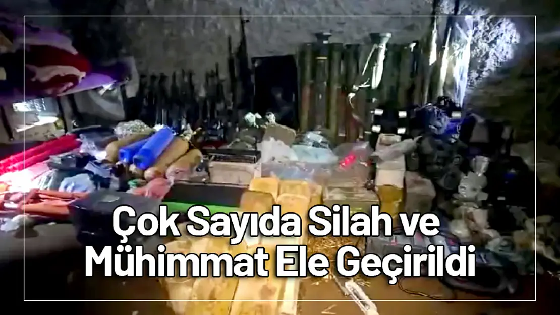 Çok Sayıda Silah ve Mühimmat Ele Geçirildi