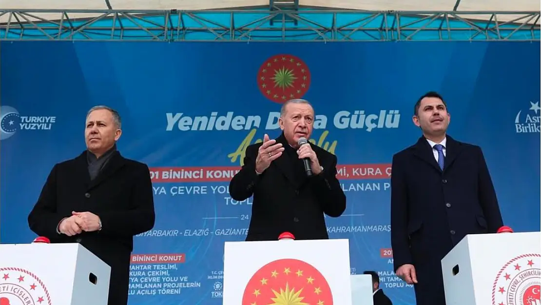 Cumhurbaşkanı Erdoğan, Malatya'da Toplu Açılış Törenine Katıldı