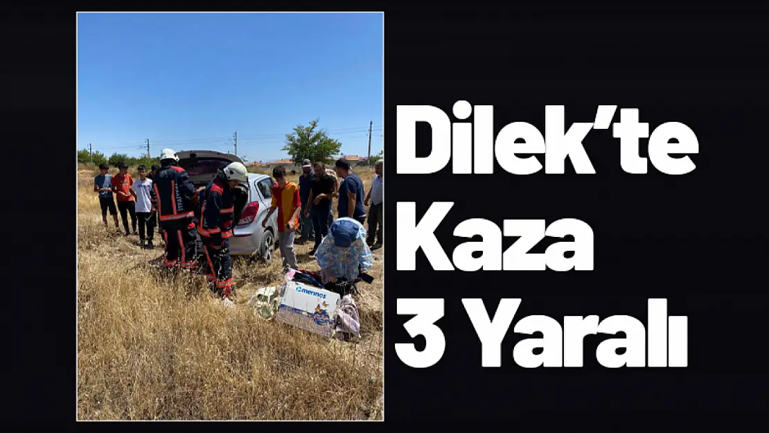 Dilek'te Kaza 3 Yaralı...