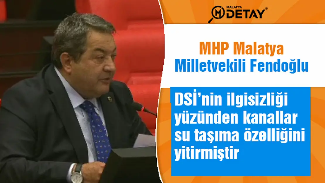 DSİ'nin ilgisizliği yüzünden kanallar  su taşıma özelliğini yitirmiştir.