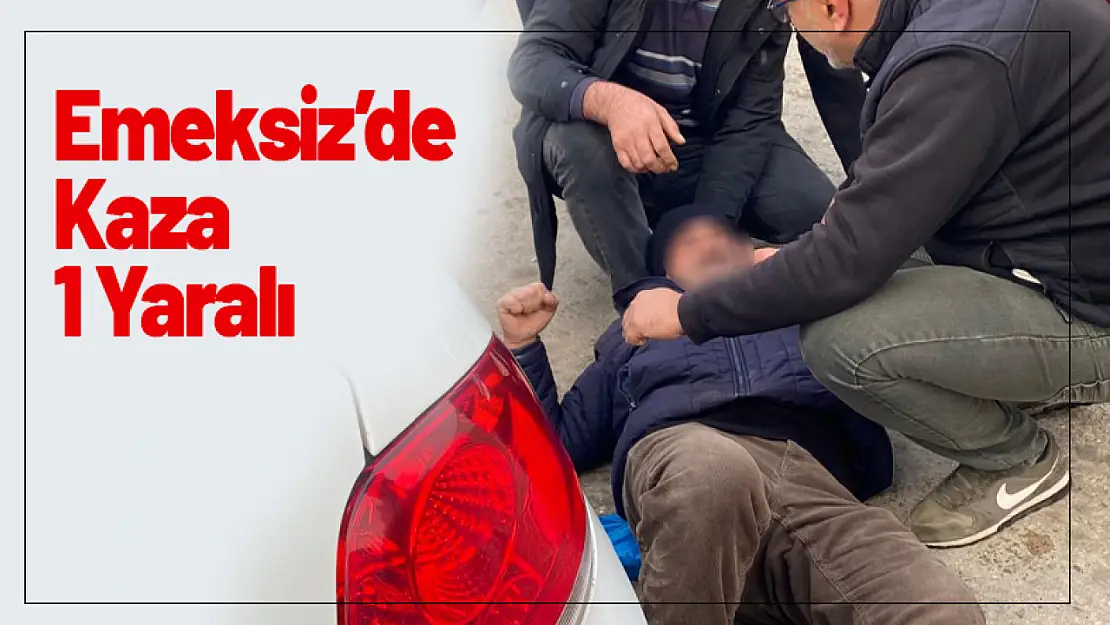 Emeksiz Caddesi'nde Trafik Kazası: 1 Yaralı