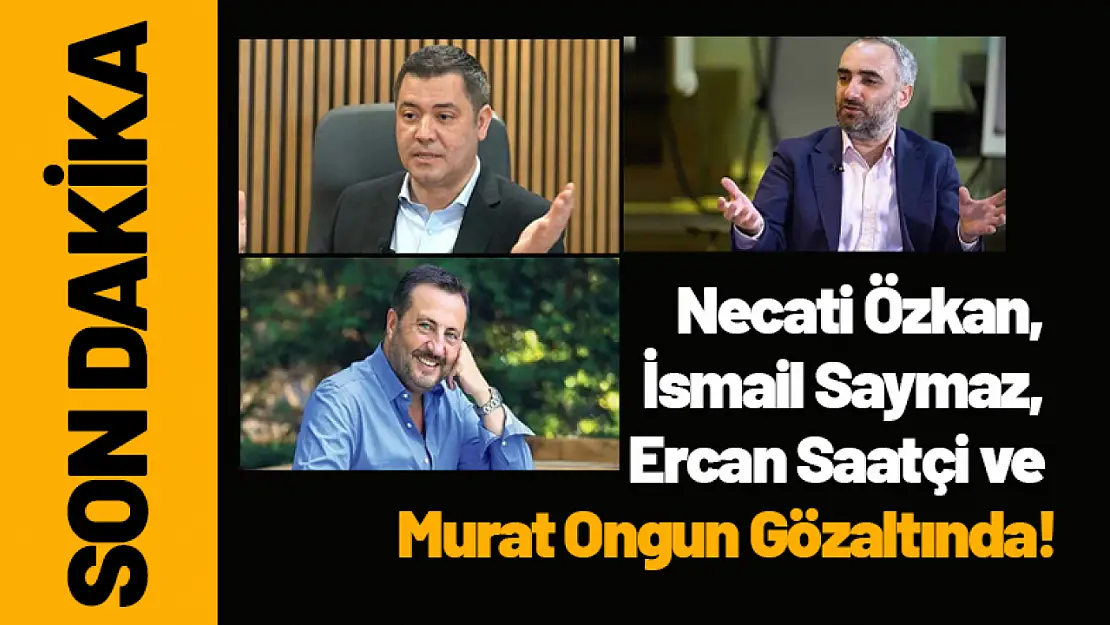 Gazeteci İsmail Saymaz ve Murat Ongun Gözaltında!