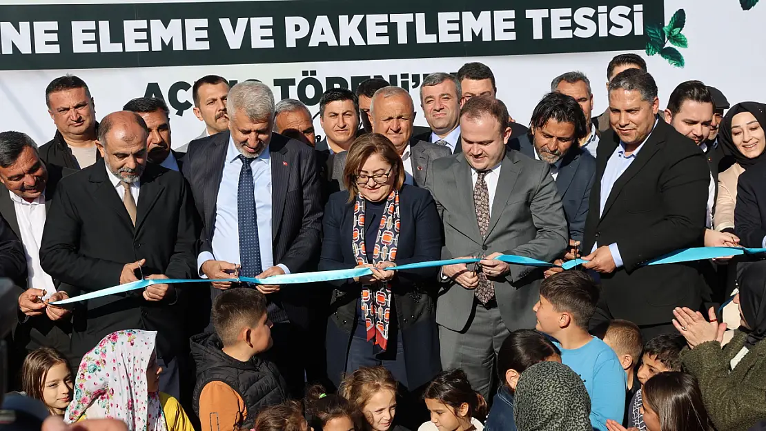 Gaziantep'e Yeni Yatırım: Nane Eleme Ve Paketleme Tesisinin Açılışı Gerçekleşti