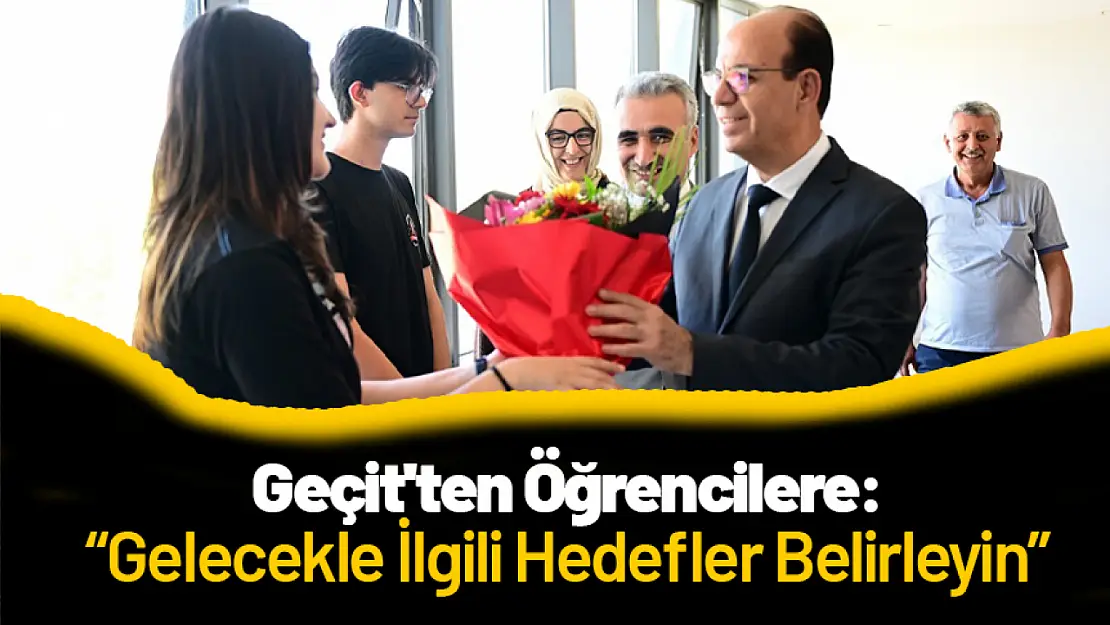 Geçit'ten Öğrencilere 'Gelecekle İlgili Hedefler Belirleyin'