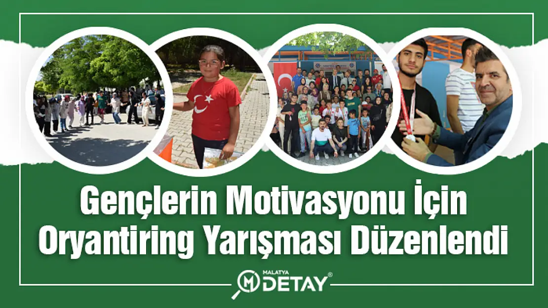 Gençlerin Motivasyonu İçin Oryantiring Yarışması Düzenlendi