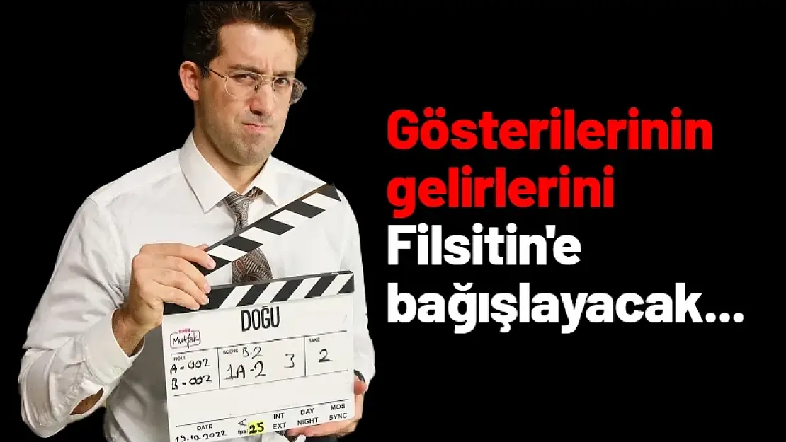 Gösterilerinin gelirlerini Filsitin'e bağışlayacak...