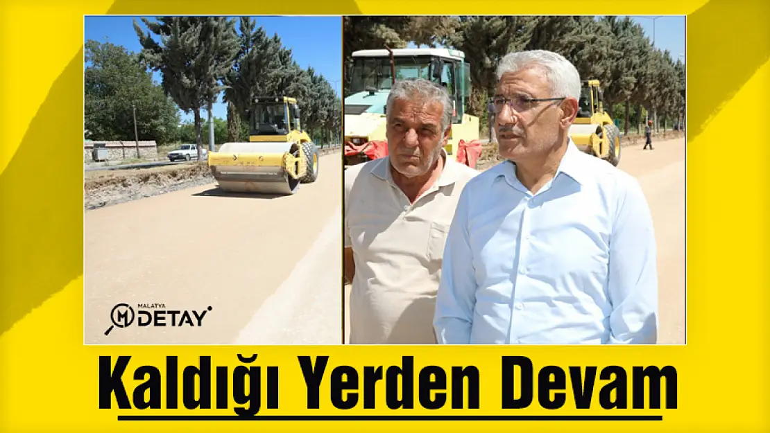 Güder: Depremden dolayı geciken çalışmaların yeniden başladı