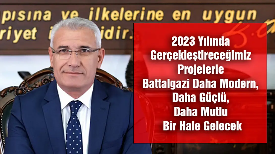 İlçemiz 2023 Yılında Yeni Projelerle Daha Modern, Bir Hale Gelecek