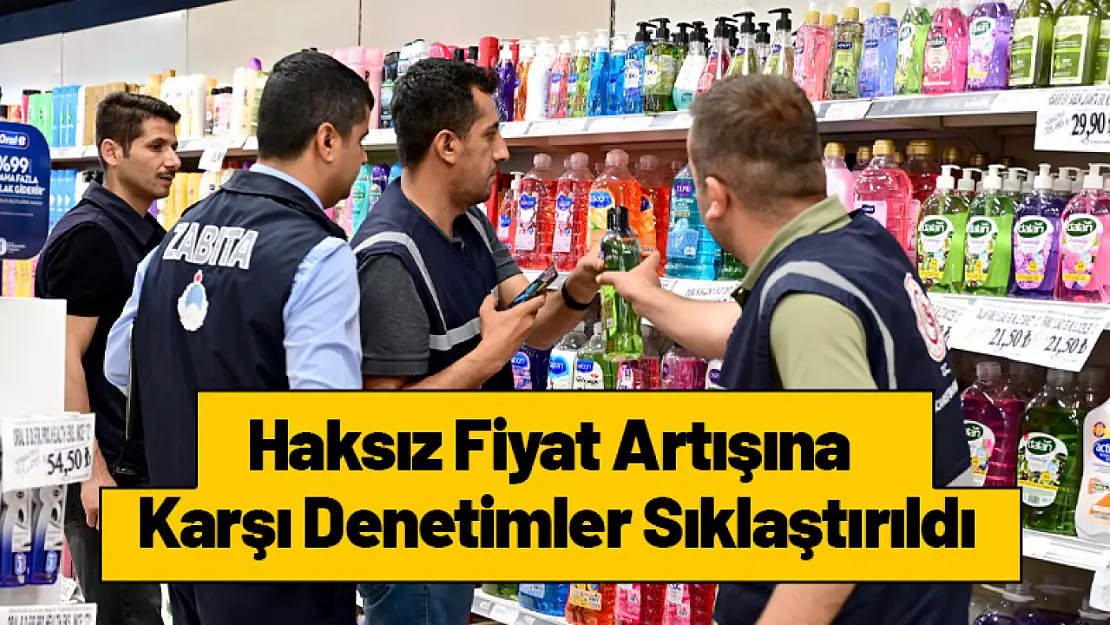 Haksız Fiyat Artışına Karşın denetim Yapıldı...