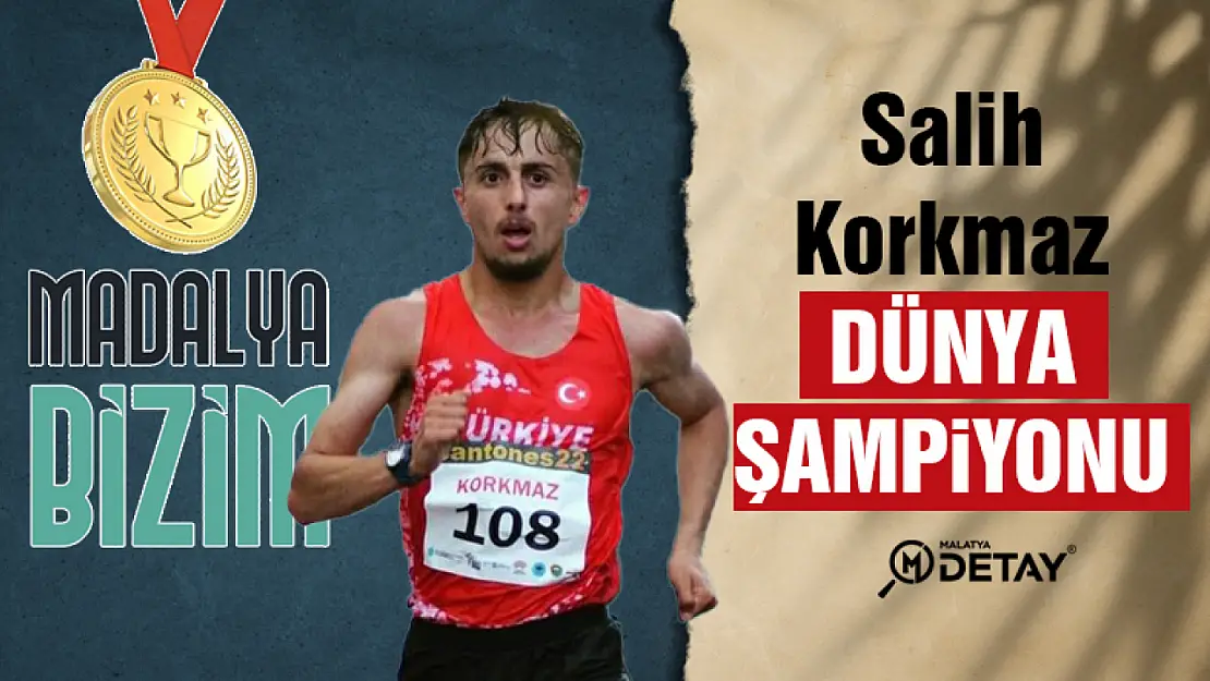 Hemşehrimiz Salih Korkmaz Dünya Şampiyonu