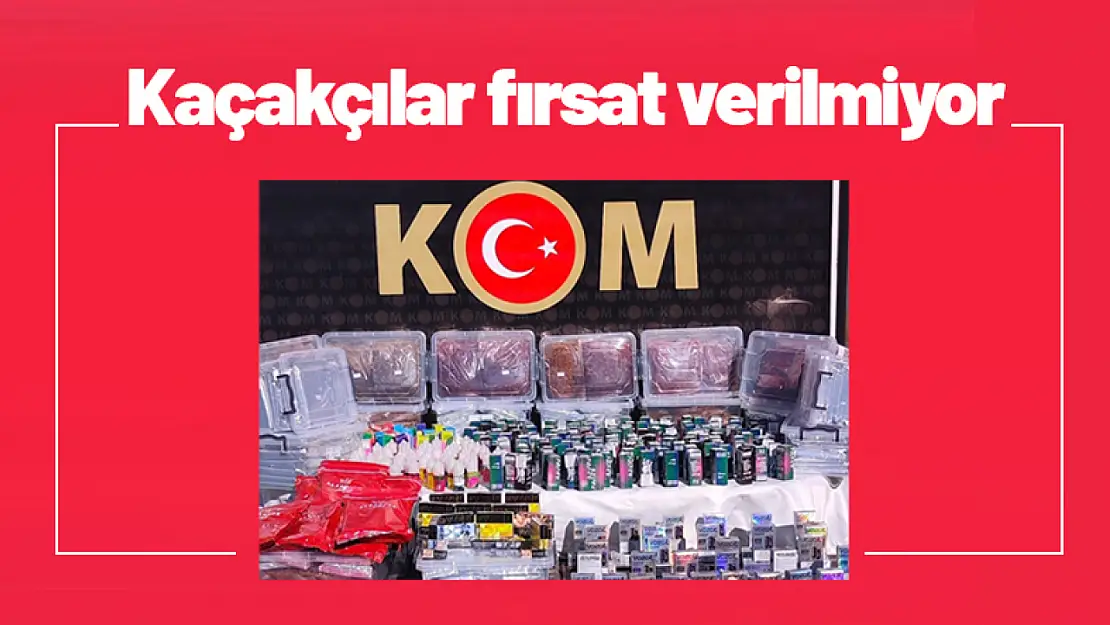 Kaçakçılara fırsat verilmiyor...