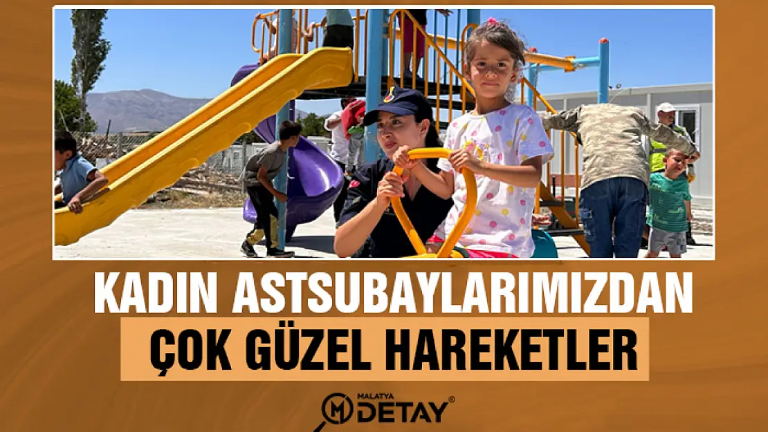 Kadın Astsubaylarımızdan Çok Güzel Hareketler