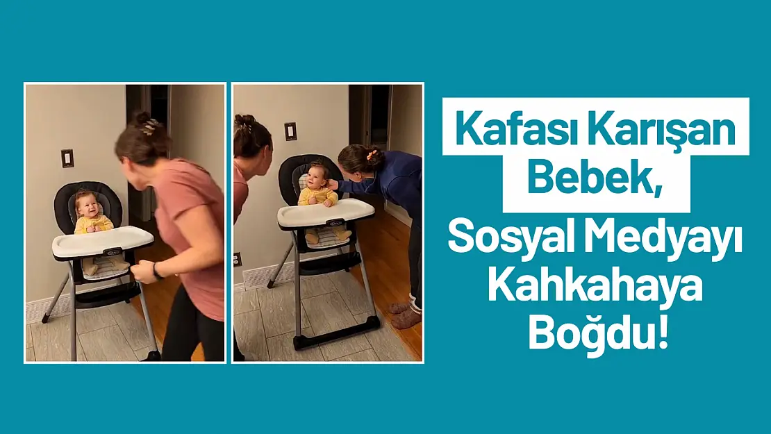 Kafası Karışan Bebek, Sosyal Medyayı Kahkahaya Boğdu!