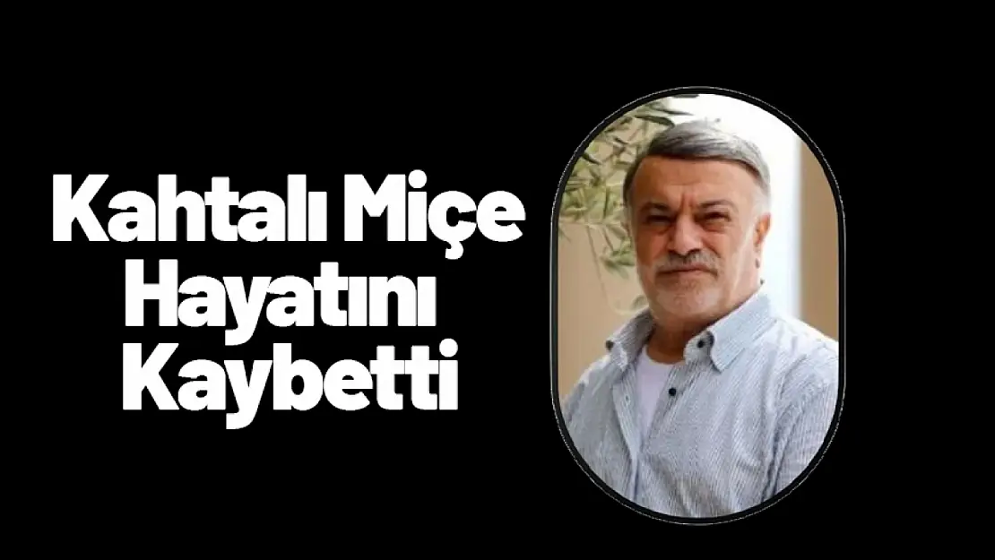 Kahtalı Miçe Hayatını Kaybetti