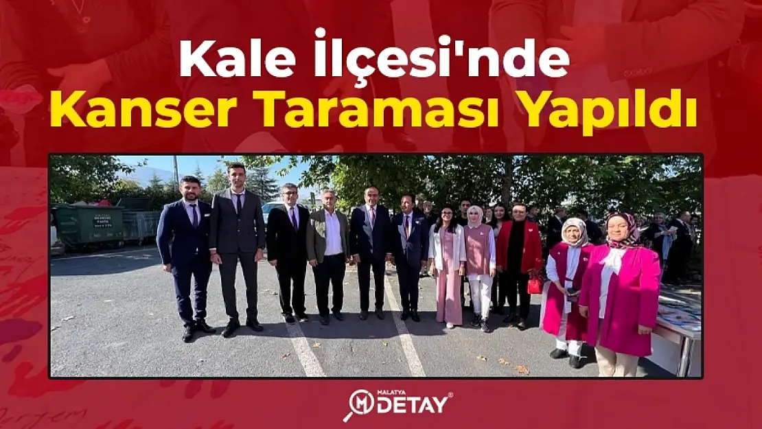 Kale İlçesi'nde Kadınlar kanser taramasından geçiti...