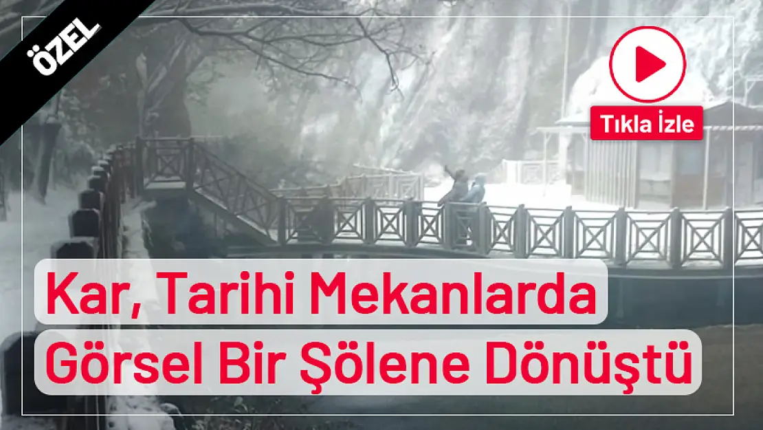 Kar, Tarihi Mekanlarda Görsel Bir Şölene Dönüştü