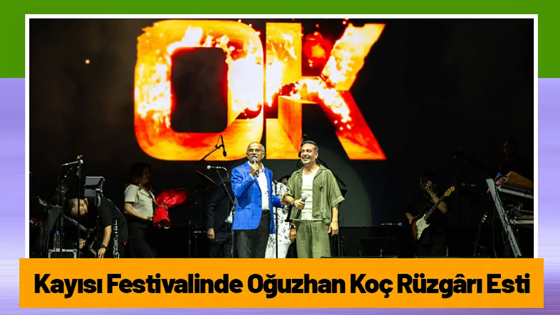 Kayısı Festivalinde Oğuzhan Koç Rüzgârı Esti