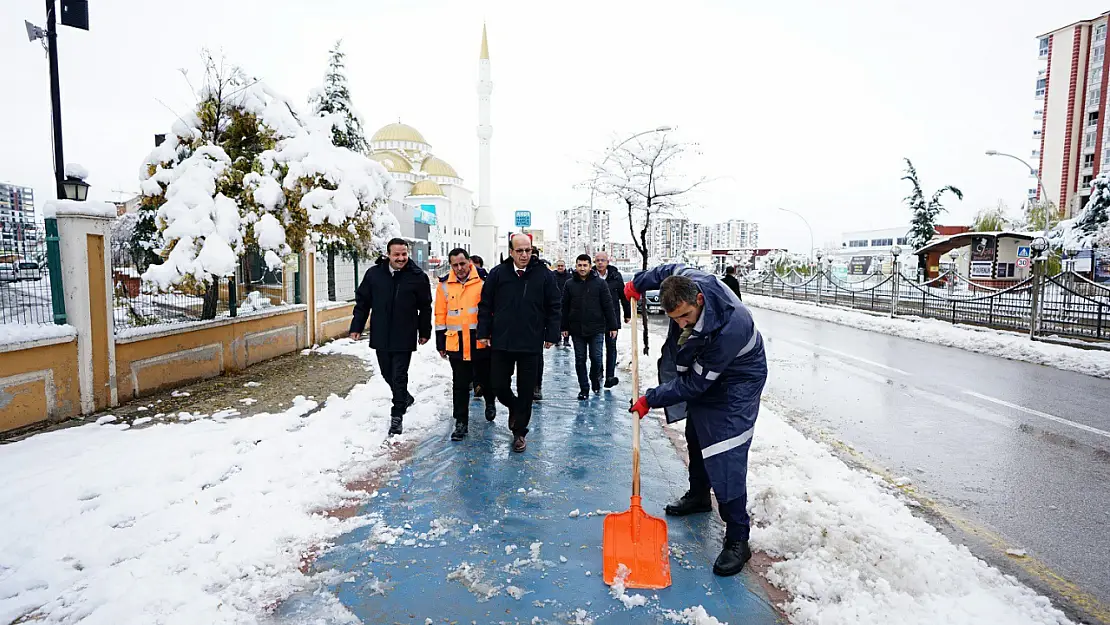 Kış Koşullarında Seferberlik: Yeşilyurt Belediyesi Sahada