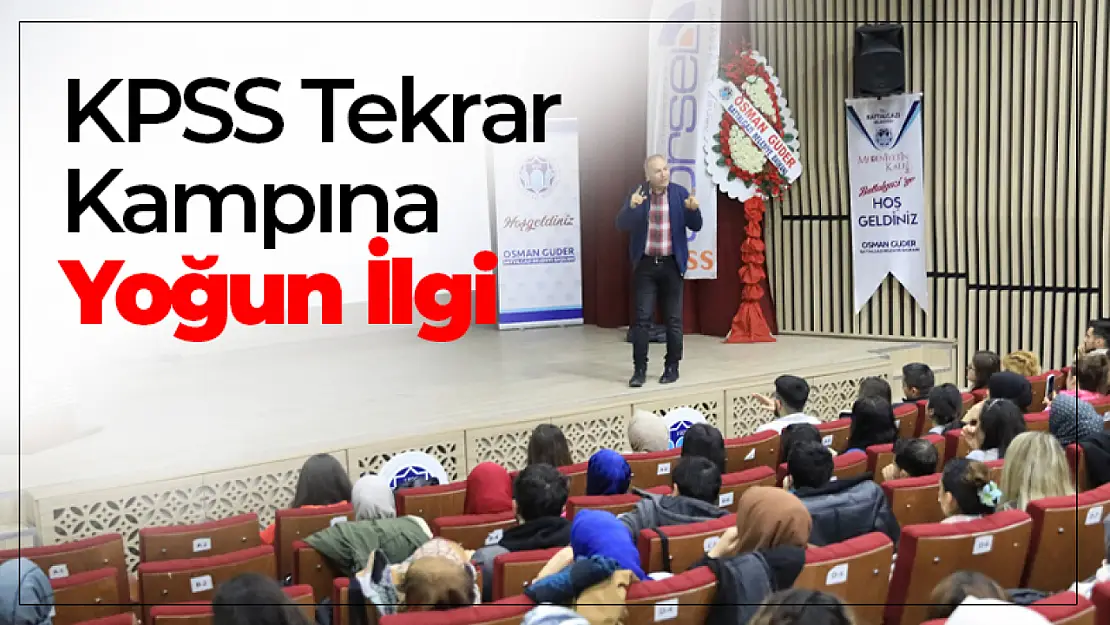 KPSS Tekrar Kampına Yoğun İlgi...