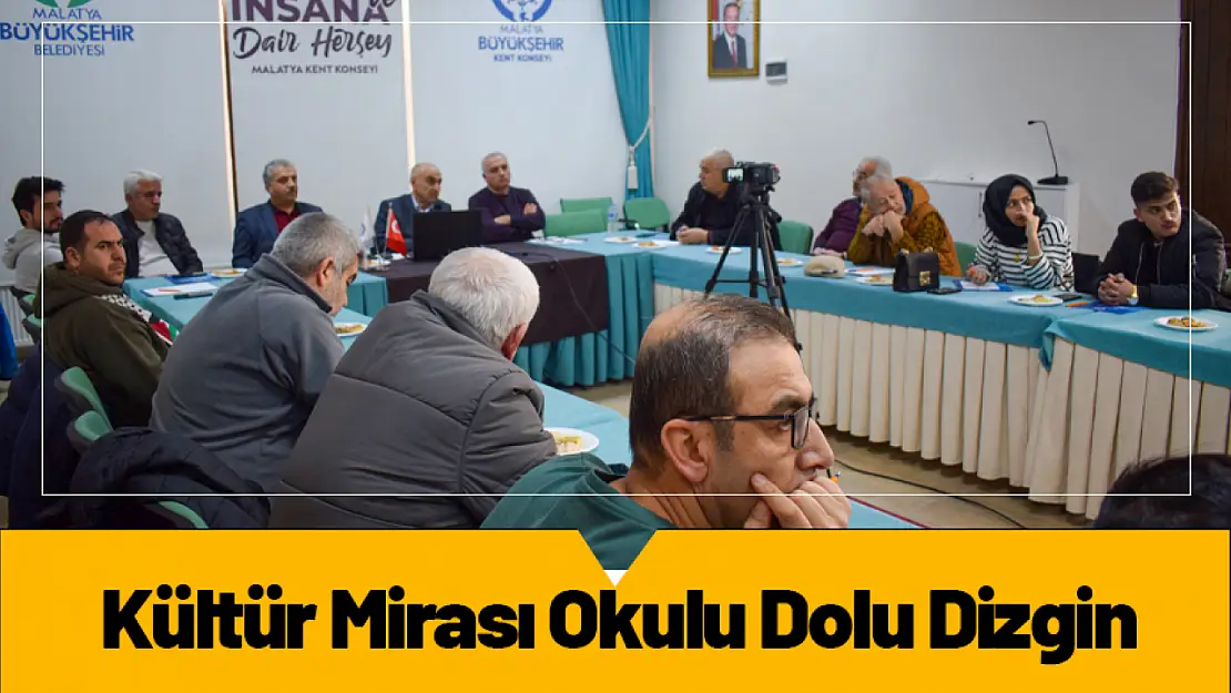 Kültür Mirası Okulu Dolu Dizgin...