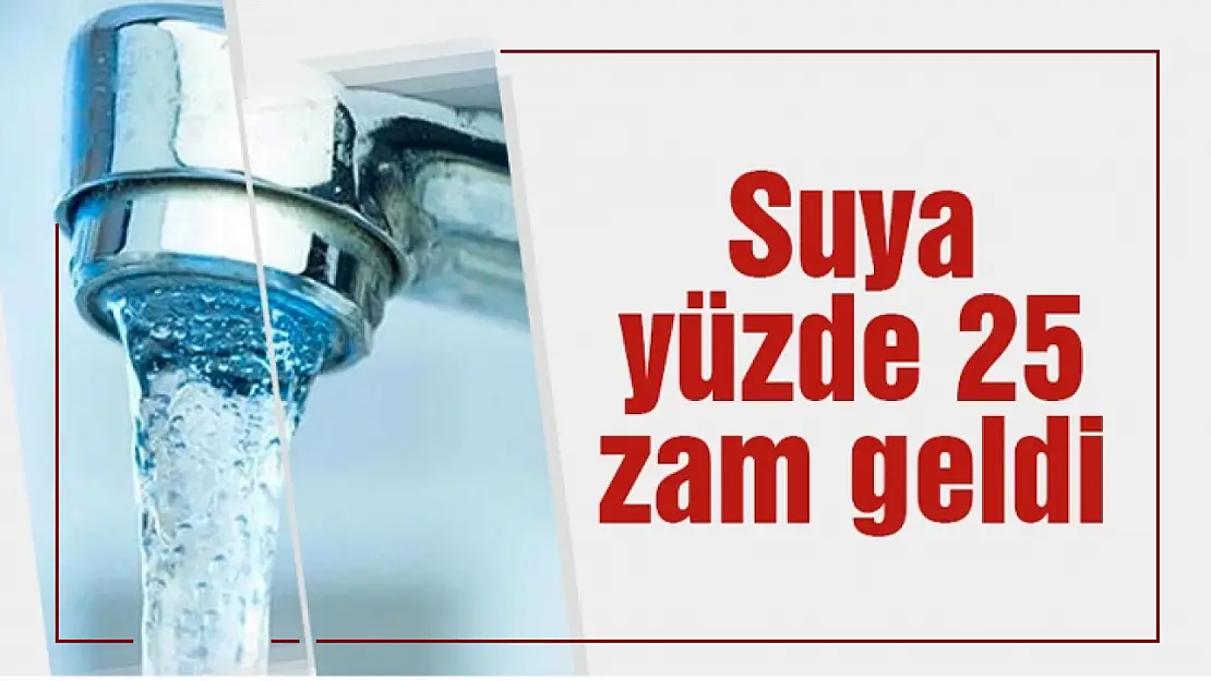 Malatya'da Suya % Zam