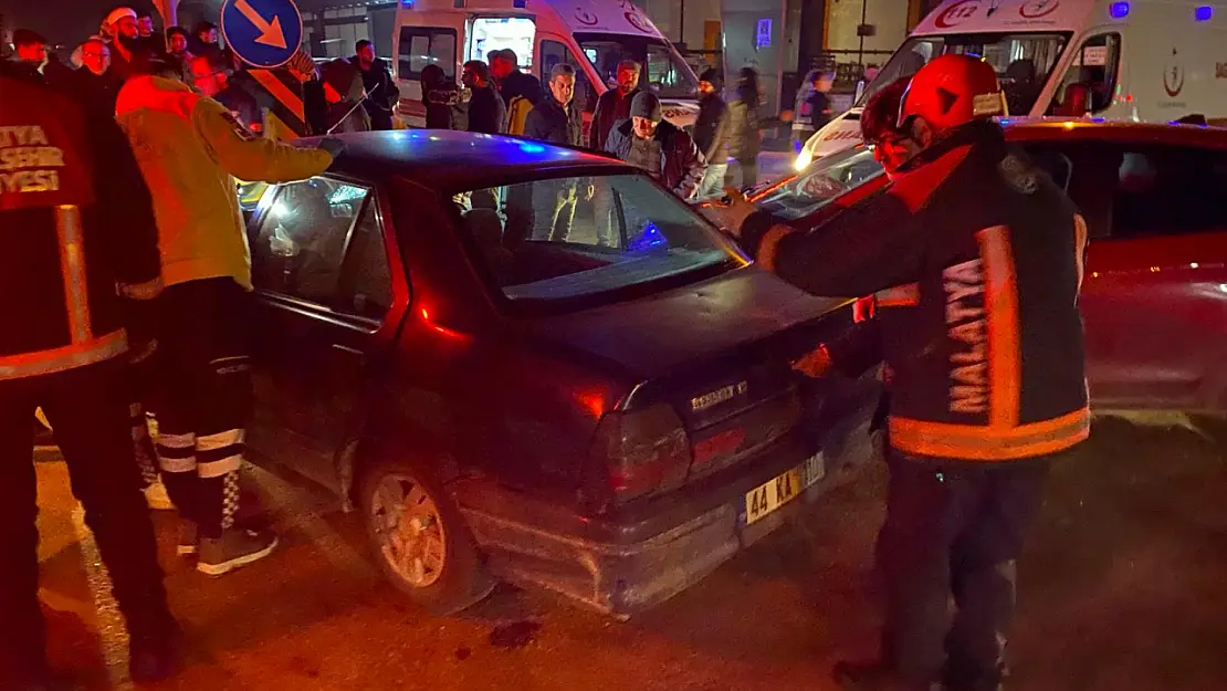 Malatya'da Trafik Kazası: 1 Yaralı