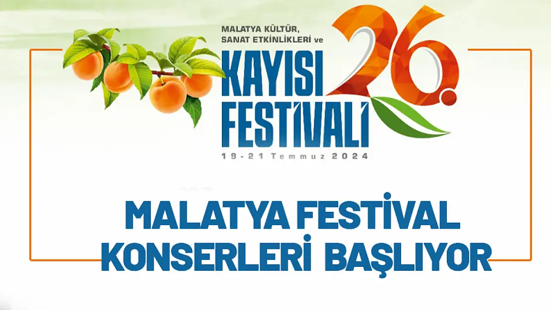 Malatya Festival Konserleri Başlıyor!