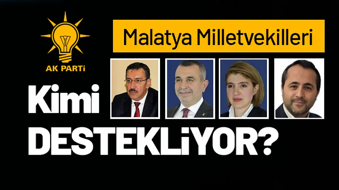 Malatya Milletvekilleri, ilçelerde kimleri destekliyor?