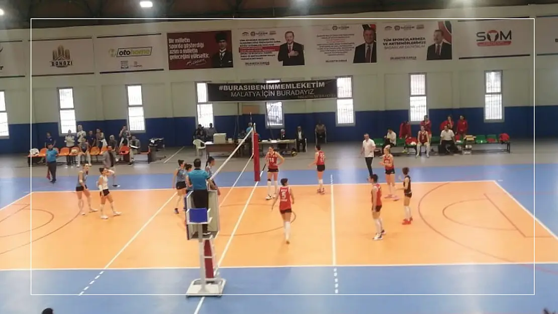 Malatya Nicer Hotel Voleybol Takımı 3-1 Yenildi