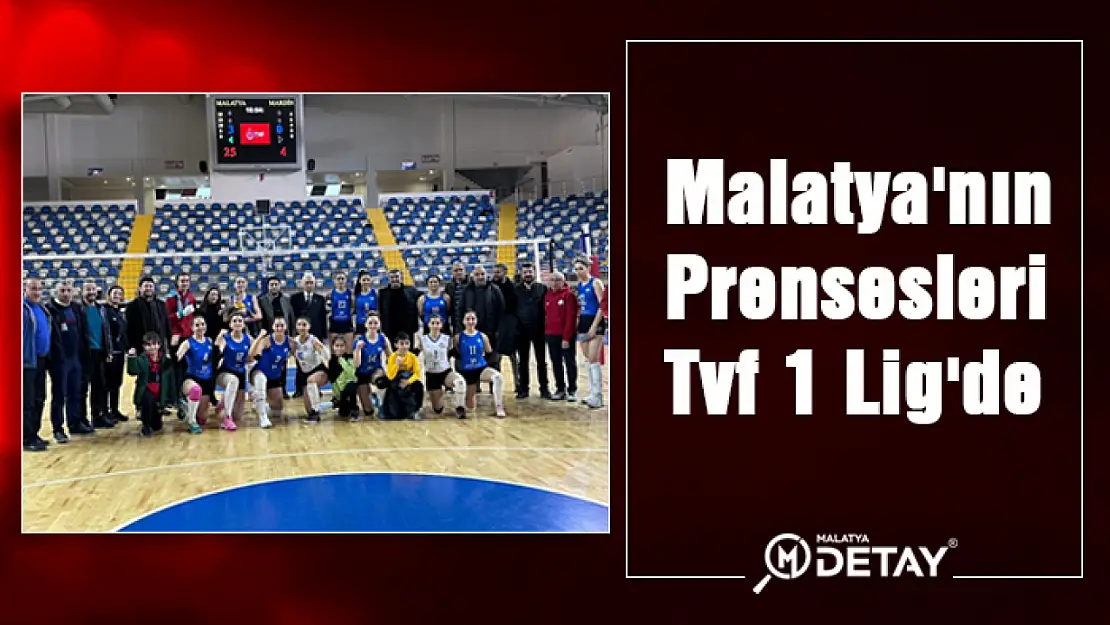 Malatya'nın Prensesleri Tvf 1 Lig'de...